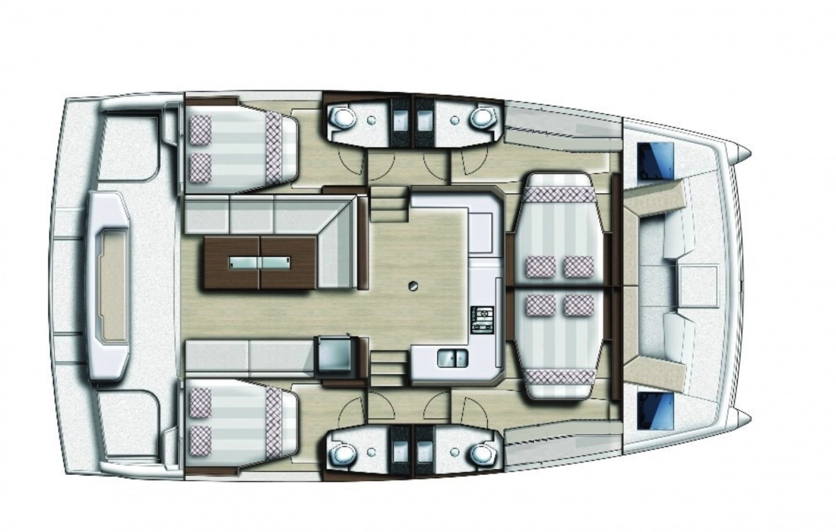 Boot mieten Parham Town günstig Bali Catspace Voile