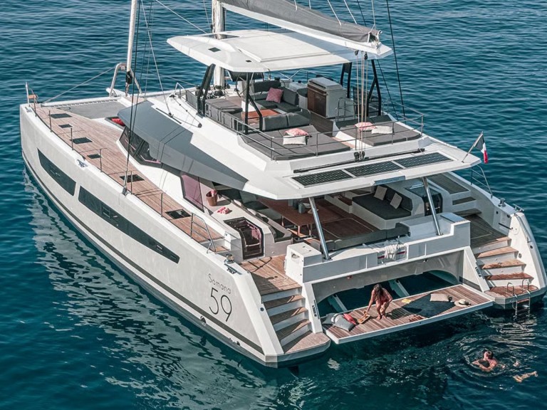 Ein Fountaine Pajot Samana 59 mieten in Palermo