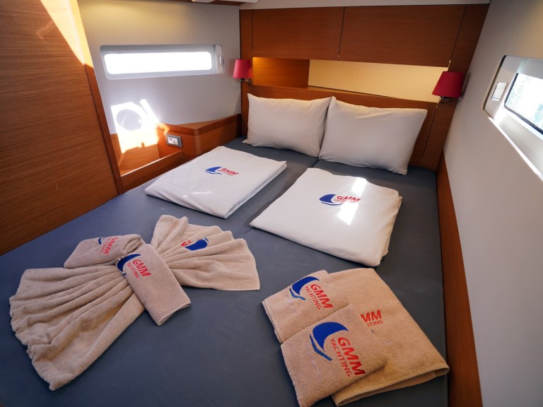 Ein Jeanneau Sun Odyssey 410 mieten in Rhodos