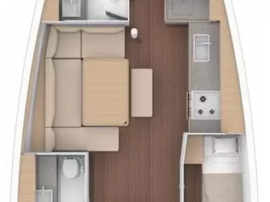 Vermietung Segelboot Dufour mit Führerschein