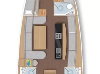 D&D Yacht D&D Kufner 50 mieten Seget Donji