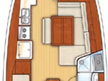 Vermietung Segelboot Bénéteau mit Führerschein