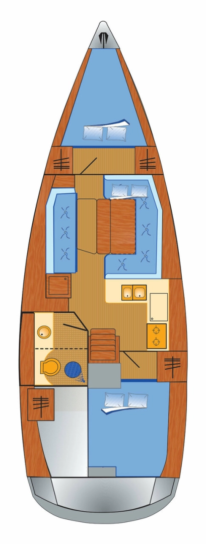 YachtCharter in Punat - Jeanneau Sun Odyssey 389 auf SamBoat
