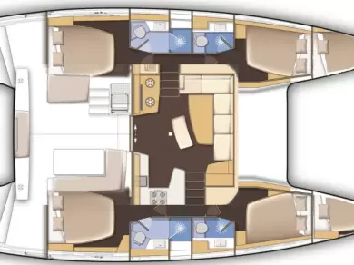 Vermietung Katamaran Lagoon mit Führerschein