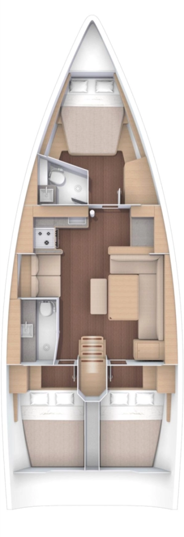 Dufour Dufour 430 mieten Šibenik
