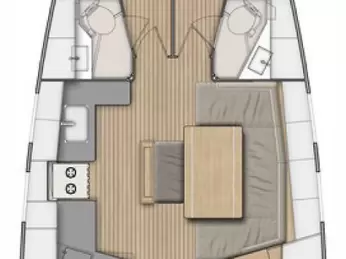 Boot mieten Biograd na Moru günstig Oceanis 46.1