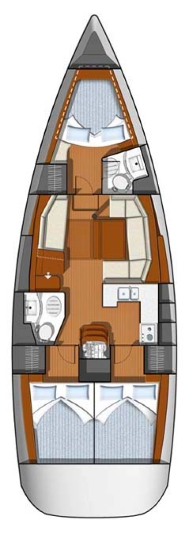 Jeanneau Sun Odyssey 42 DS mieten Lefkáda