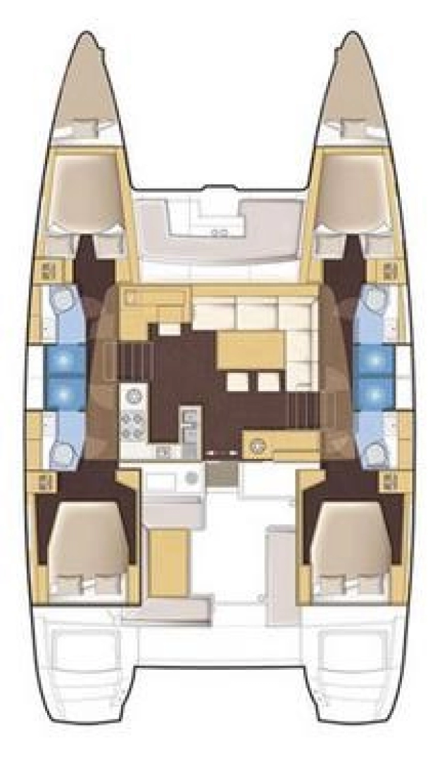 Lagoon Lagoon 450 mieten Álimos