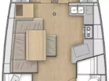 Vermietung Segelboot Bénéteau mit Führerschein