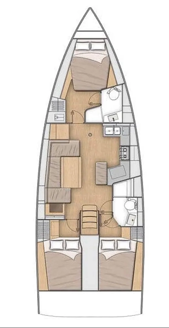 Bootsverleih Bénéteau Oceanis 40.1 Zadar Samboat