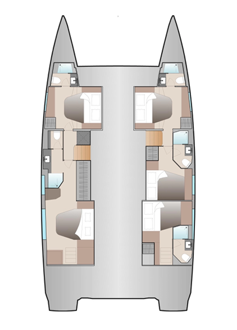 Bootsverleih Fountaine Pajot Aura 51 Road Town Samboat