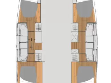 Katamaran mieten in Road Town - Fountaine Pajot Elba 45