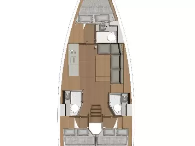 Boot mieten Lefkáda günstig Dufour 390 GL