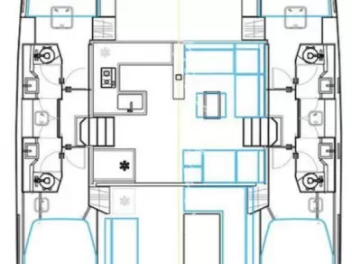 Boot mieten Álimos günstig Nautitech 46 Fly