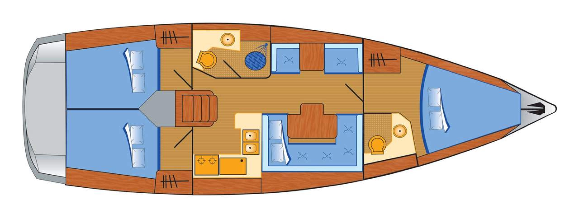 Boot mieten Barth günstig Sun Odyssey 409