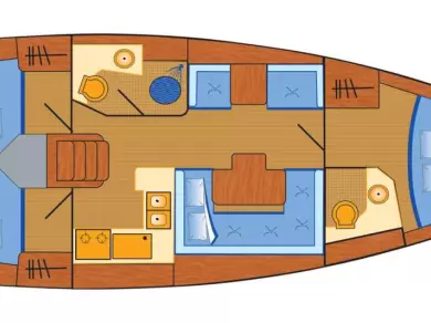 Boot mieten Barth günstig Sun Odyssey 409