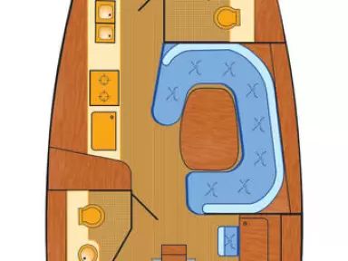 Vermietung Segelboot Bootsbau Rügen GmbH mit Führerschein