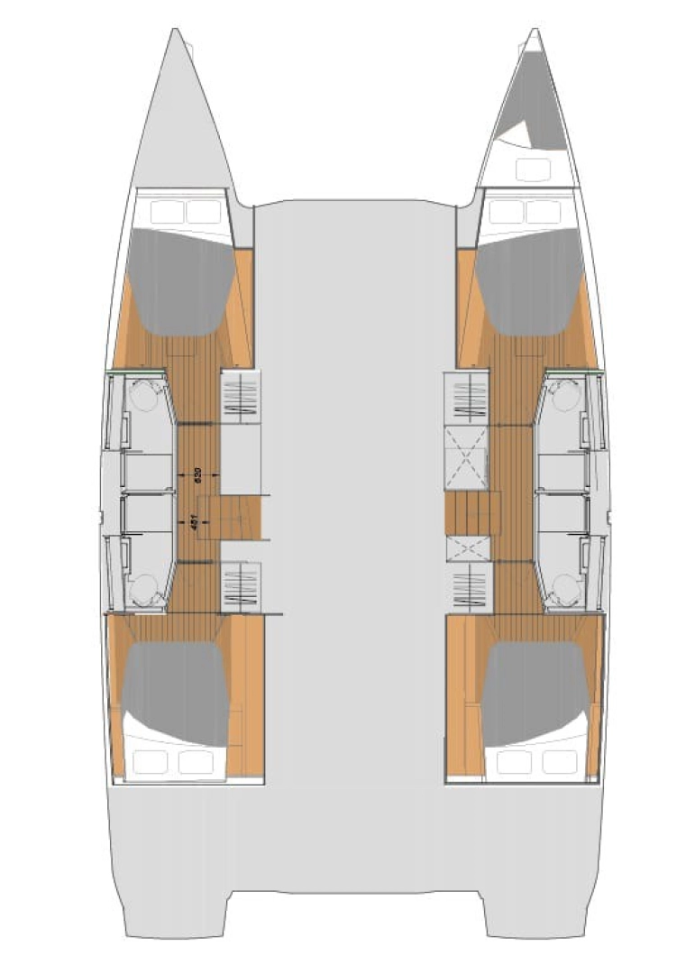 Bootsverleih Fountaine Pajot Elba 45 Road Town Samboat