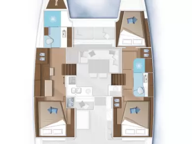 YachtCharter in Road Town - Lagoon Lagoon 40 auf SamBoat