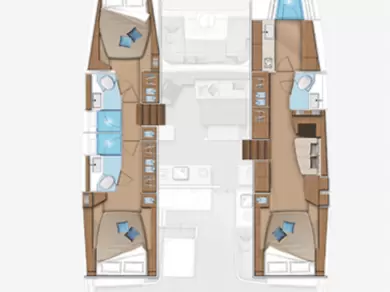 YachtCharter in Road Town - Lagoon Lagoon 46 auf SamBoat
