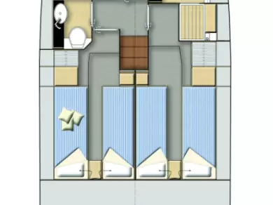 Ein Bavaria Virtess 420 Fly mieten in Trogir