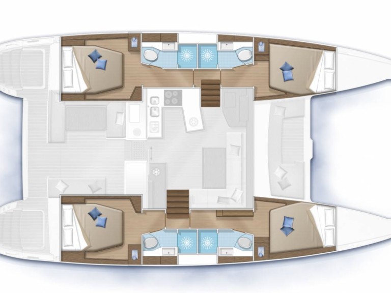 Lagoon LAGOON 450 S  mieten Figari