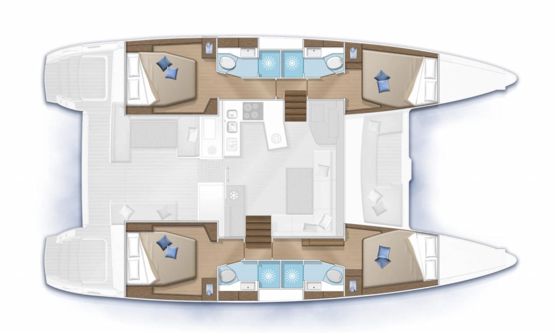 Lagoon LAGOON 450 S  mieten Figari