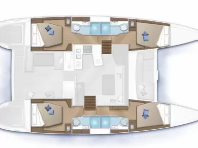 Lagoon LAGOON 450 S  mieten Figari