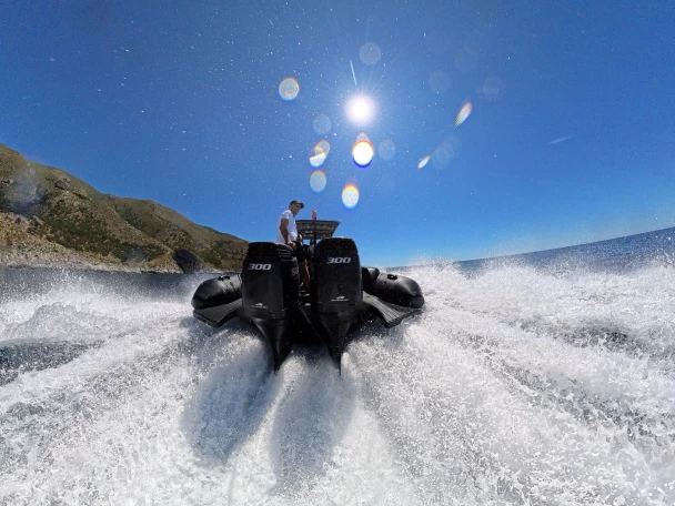 Vermietung Schlauchboot Olympia Boat  mit Führerschein