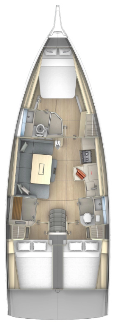 YachtCharter in Jezera - Dufour Dufour 41 auf SamBoat