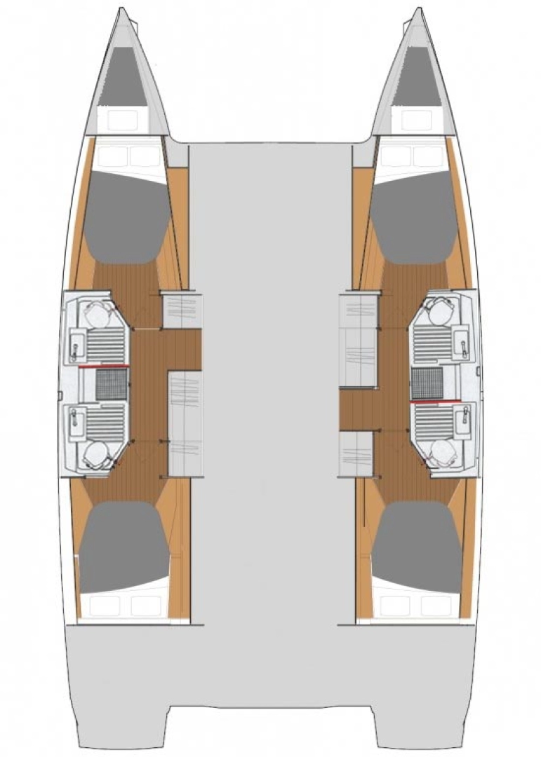 Bootsverleih Fountaine Pajot Astrea 42 Murter-Kornati Samboat