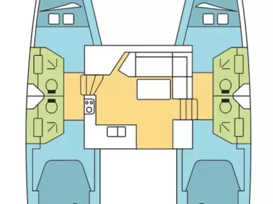 Fountaine Pajot Isla 40 mieten Trogir