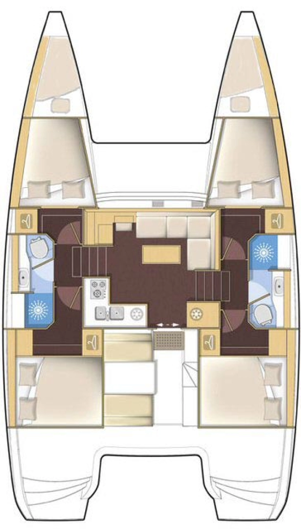 YachtCharter in Šibenik - Lagoon Lagoon 39 auf SamBoat