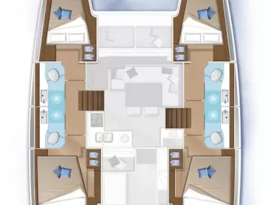Boot mieten Golfo Aranci günstig Lagoon 40