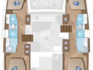 YachtCharter in Trogir - Lagoon Lagoon 42 auf SamBoat