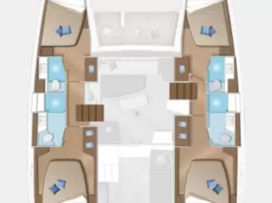 Vermietung Katamaran Lagoon mit Führerschein