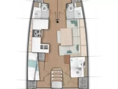 Segelboot mieten in Trogir - Jeanneau Sun Odyssey 490