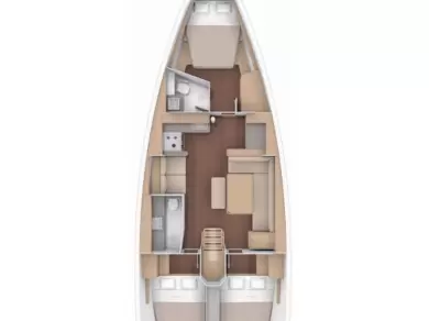 Segelboot mieten in Marmaris (district) - Dufour Dufour 430