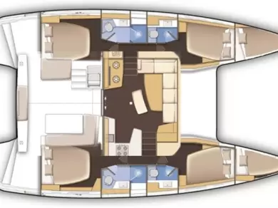 Vermietung Katamaran Lagoon mit Führerschein