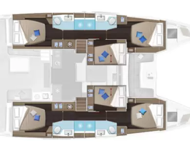 Katamaran mieten in Álimos - Lagoon Lagoon 51