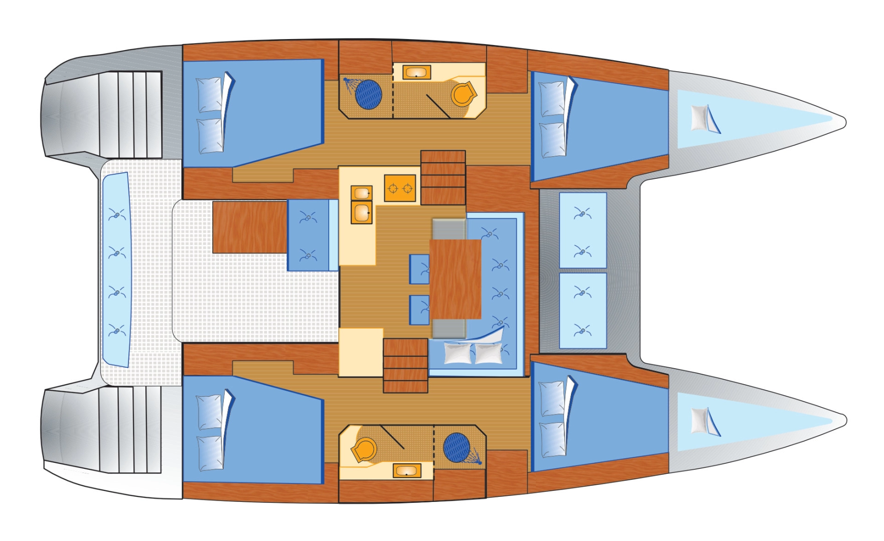 Ein Lagoon Lagoon 40 mieten in Punat