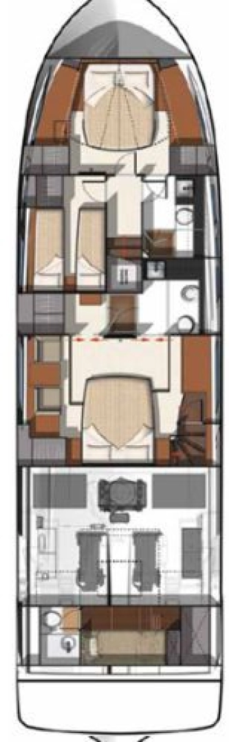 Bootsverleih Prestige Yachts Prestige 550 Flybridge Podstrana Samboat