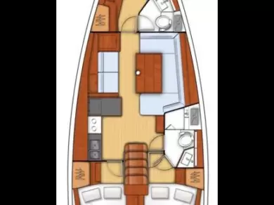 Ein Bénéteau Oceanis 41 mieten in Gouviá
