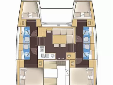 Boot mieten Punat günstig Lagoon 39