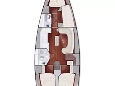 Vermietung Segelboot Salona mit Führerschein