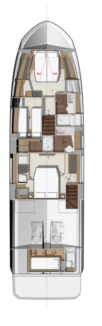 Boot mieten Split günstig Prestige 520 Flybridge - 3 + 1 cab.
