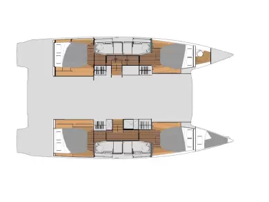 Vermietung Katamaran Fountaine Pajot mit Führerschein