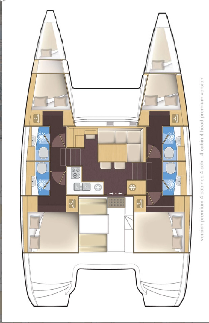 Ein Lagoon Lagoon 39 mieten in Biograd na Moru