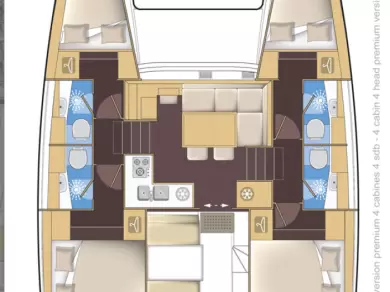 Ein Lagoon Lagoon 39 mieten in Biograd na Moru