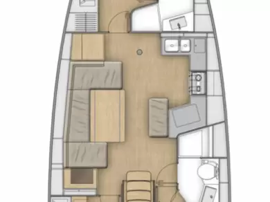 YachtCharter in Pomer - Bénéteau Oceanis 40.1 auf SamBoat